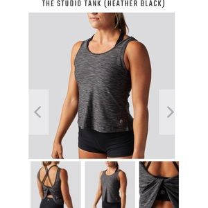 THE STUDIO TANK (HEATHER BLACK)